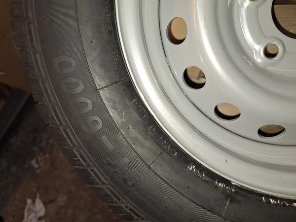 Reservewiel voor trailer