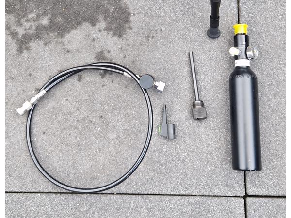 Crosman 1077 freestyle co2 en perslucht