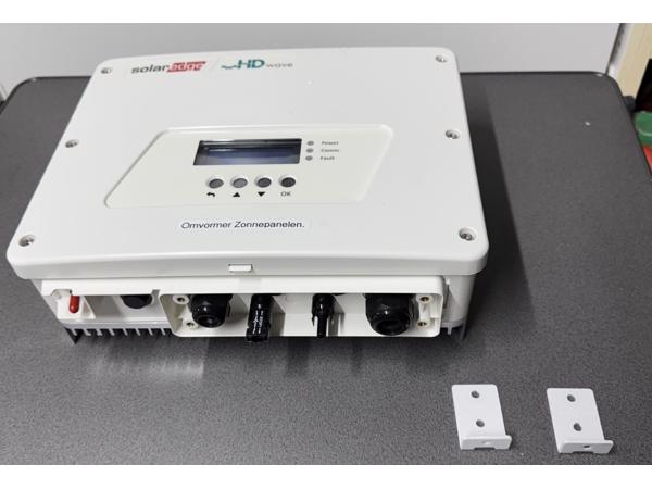 Solar Edge SE3500H omvormer met foutmelding van 2018.