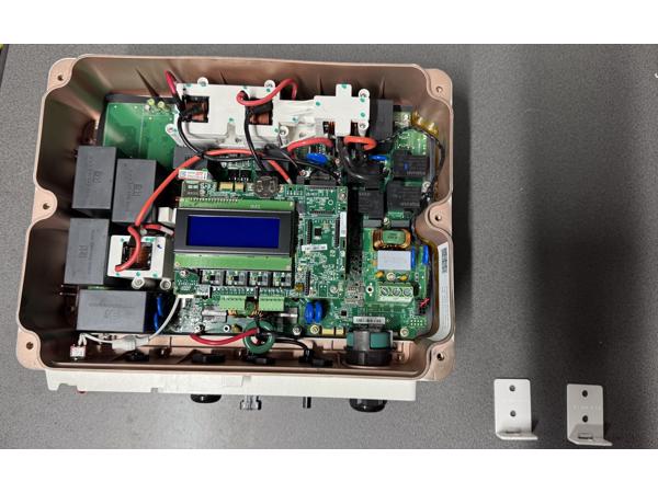 Solar Edge SE3500H omvormer met foutmelding van 2018.