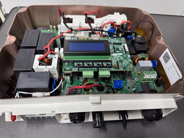 Solar Edge SE3500H omvormer met foutmelding van 2018.