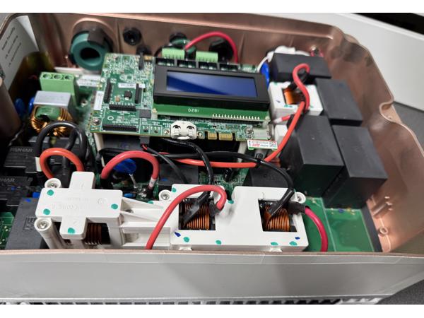 Solar Edge SE3500H omvormer met foutmelding van 2018.