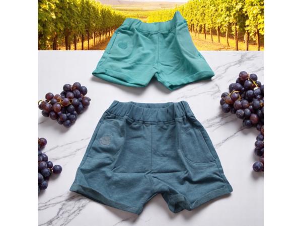 2x Little love meisjes korte broek 12-18 mnd / 80/86