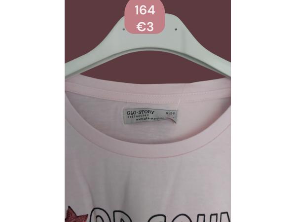 Glo-Story t-shirt good sound roze 164