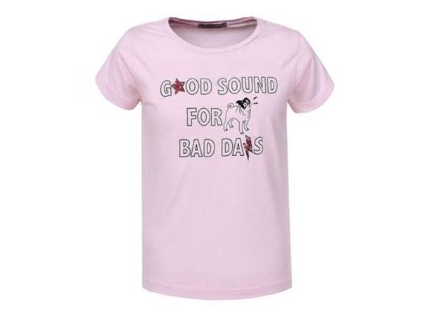 Glo-Story t-shirt good sound roze 164