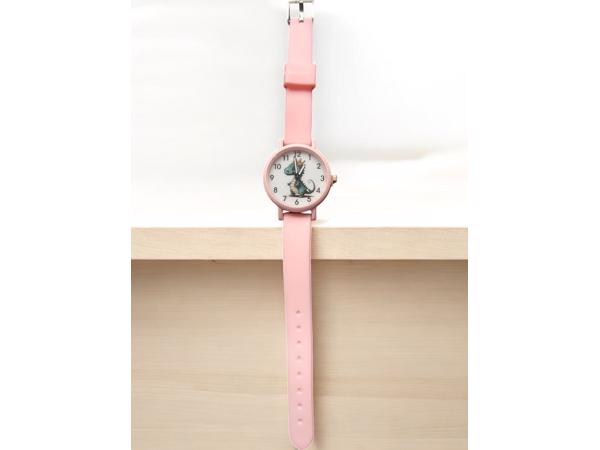 Horloge voor Kinderen - Draak - Kast 34 mm - Roze