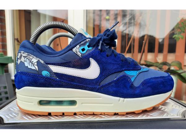 dump wond Mos Nike Air Max 1 Blue Aloha maat 39 in Leidschendam - Kleding Dames, Schoenen  en Beenmode - Markanda