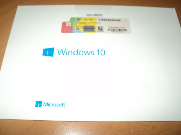 Windows 10 pro. DVD besturingssysteem  OEM software Nieuw!