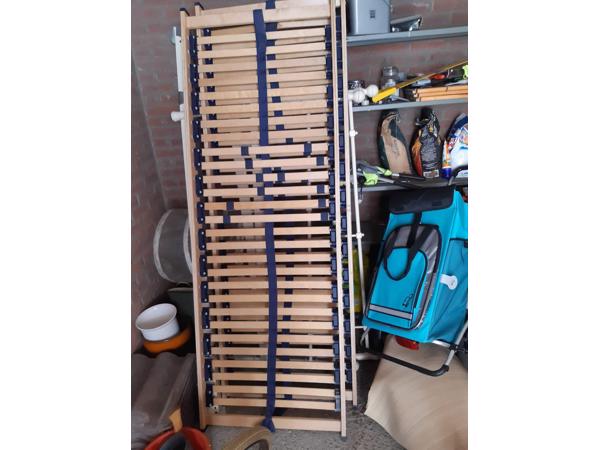 2 lattenbodems 69x196 cm