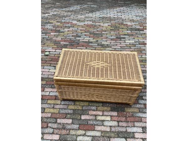 Rieten mand voor opberg/ wasmand/ speelgoed