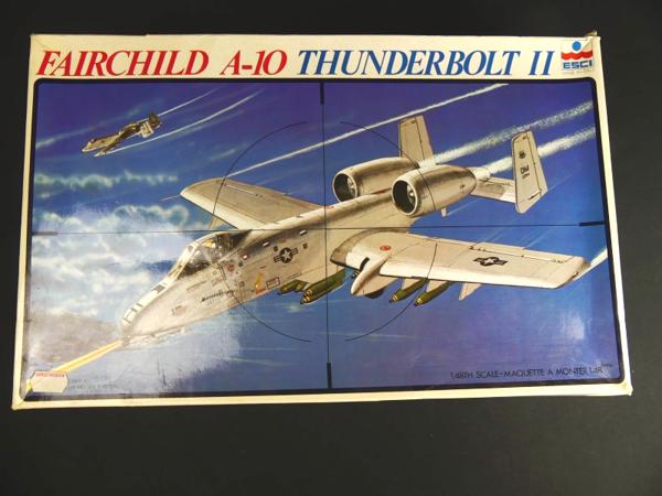 Esci Fairchild A-10 Thunderbolt II 1/48 model 1977 Nieuw