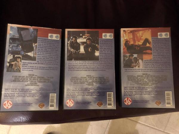 VHS Lethal weapon deel 1 deel 2 deel 3 + Payback