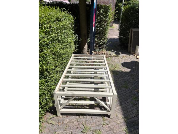 Salontafel met glasplaat