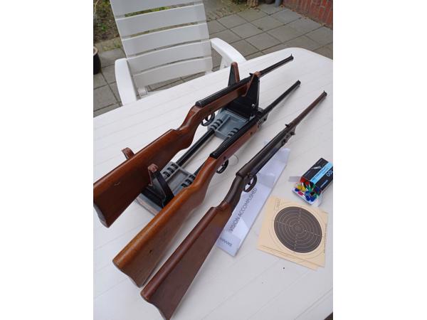 3x Diana luchtgeweer