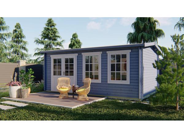 Blokhut - Tuinhuis Sophie | 40 mm | onbehandeld