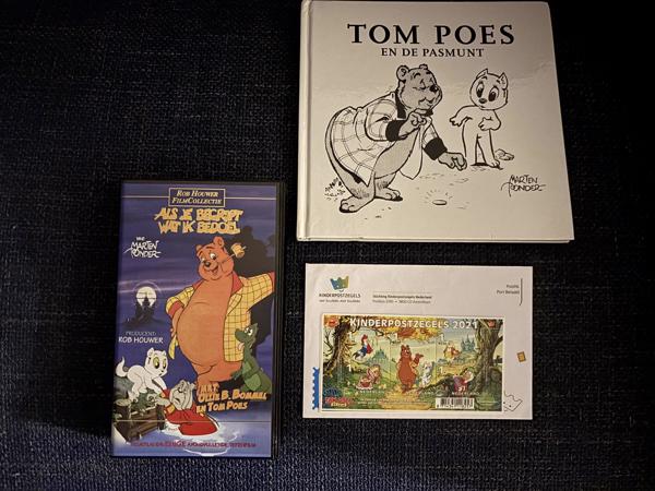 Tom Poes en de pasmunt ( Ollie B. Bommel ) Marten Toonder