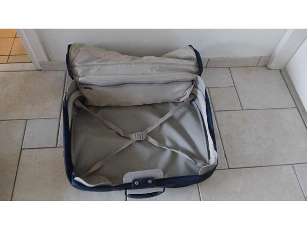 2x koffer Samsonite light set stoffen