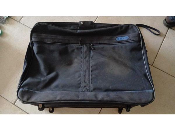 2x koffer Samsonite light set stoffen