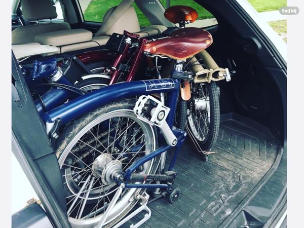 Op zoek naar iemand die voor ons 1 of 2 Brompton Vouwfietsen heeft