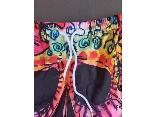 Zwembroek - zwemshort skull multicolor M