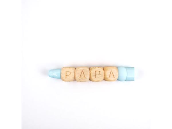 Gepersonaliseerde balpen papa lichtblauw