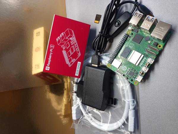 4 GB, Starters Raspberry PI 5  Set, Nieuw