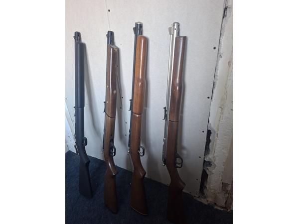 Benjamin sheridan C series pompbuksen 5.0 en 5.5mm 4 stuks