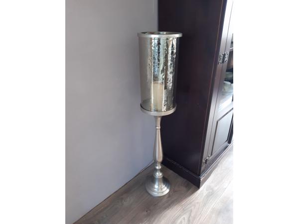 Lantaarn zilver kleurig