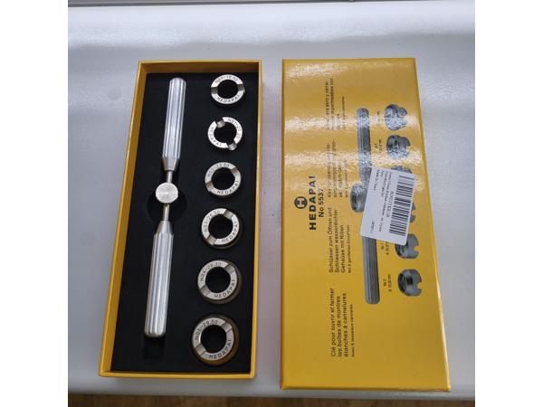 Tool set voor rolex in gele opberg doos