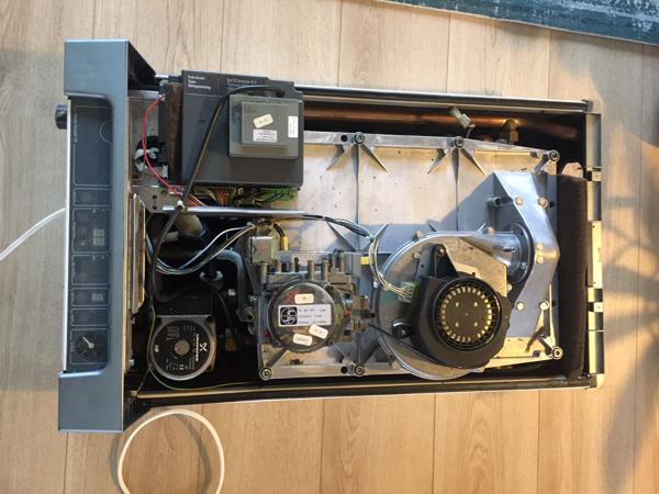 Oude CV ketel - oud ijzer