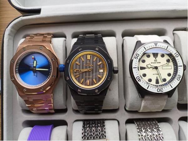 Tandorio met andere wijzerplaat en NH35 (Seiko) uurwerk 100m
