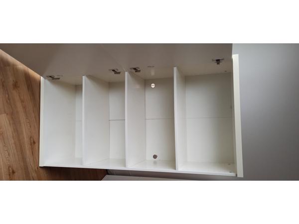 Modern wit 3-delig TV meubel