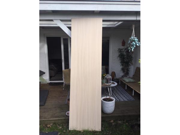 Mooie grote plaat hout  250 bij 70 cm, goeie kwaliteit