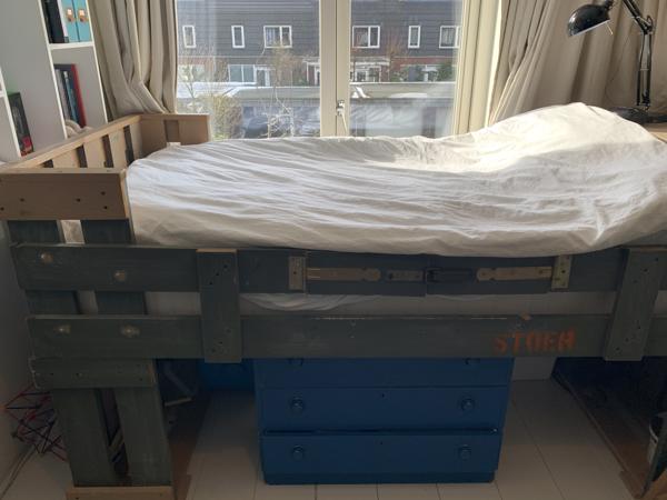Heel gaaf stoer jongensbed