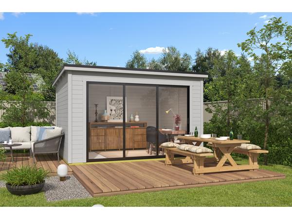 Blokhut Pernilla 385x295 Onbehandeld vuren