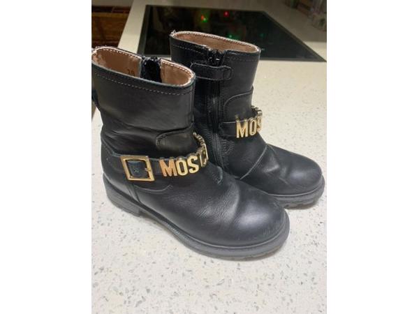 Moschino Kinderlaarsjes Maat 29 Leder