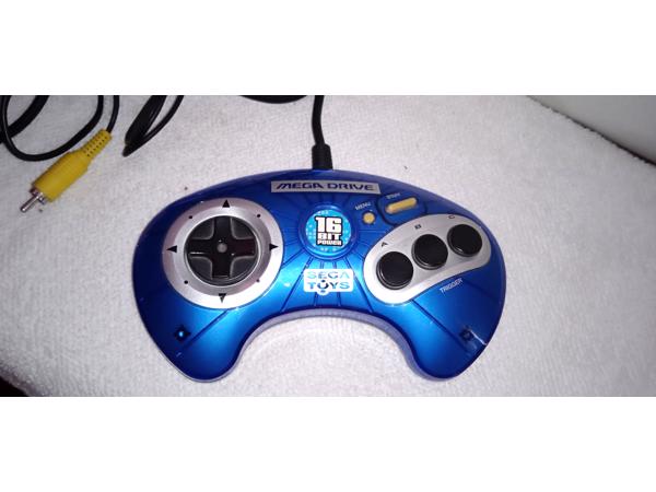 Sega Mega Drive 16 bit blauw