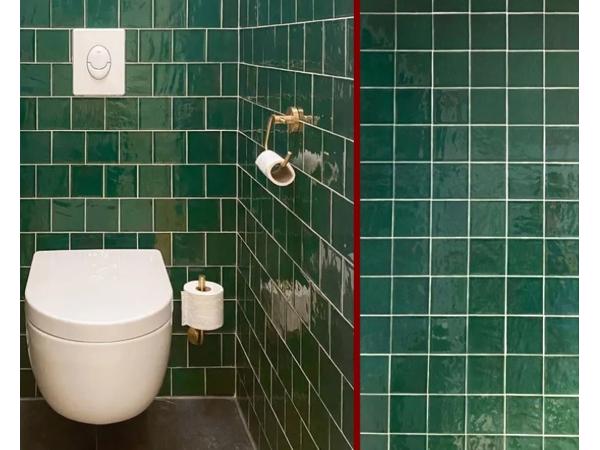 10x10 Zelliges groene handvorm tegels Cifre olive kopen