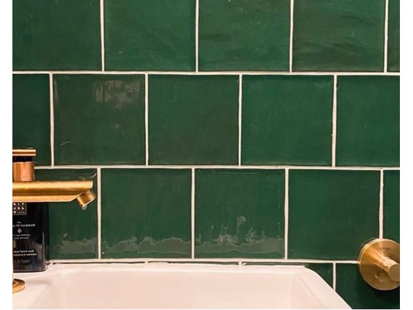 10x10 Zelliges groene handvorm tegels Cifre olive kopen