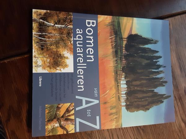 Bloemen werken en aquarel technieken