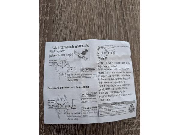 Quarz herenhologe zwart