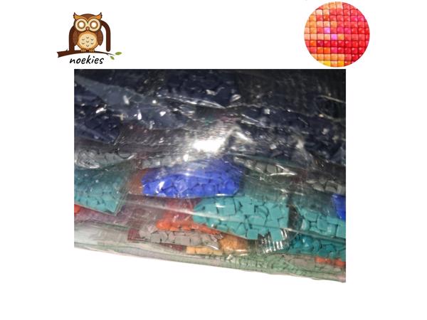 nr 30 Diamond Painting octopus 50x40cm (vierkant)