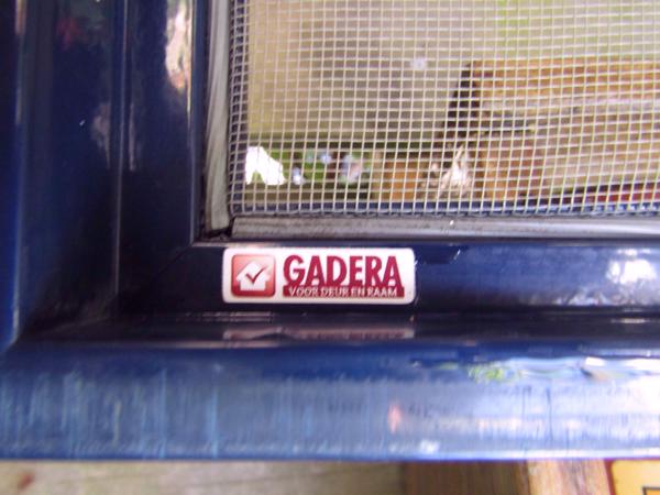 Inzethor voor kunststof kozijn