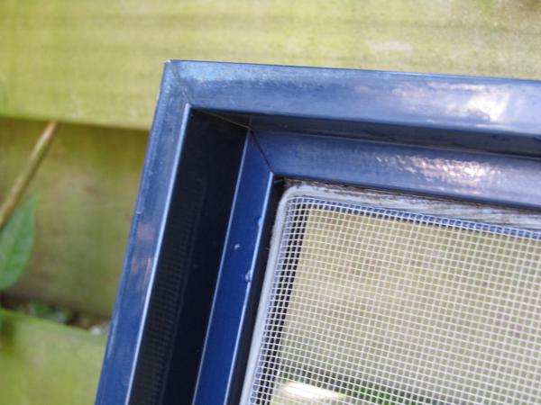 Inzethor voor kunststof kozijn