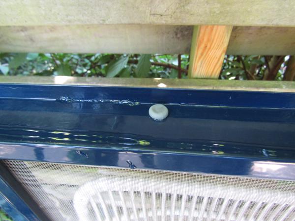 Inzethor voor kunststof kozijn