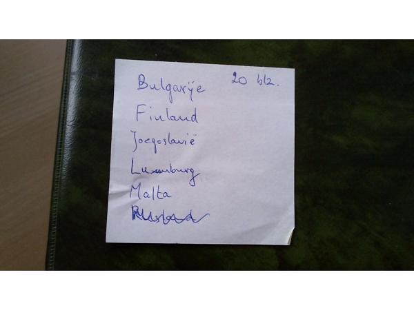 7 Insteekalbums 6,5 kg