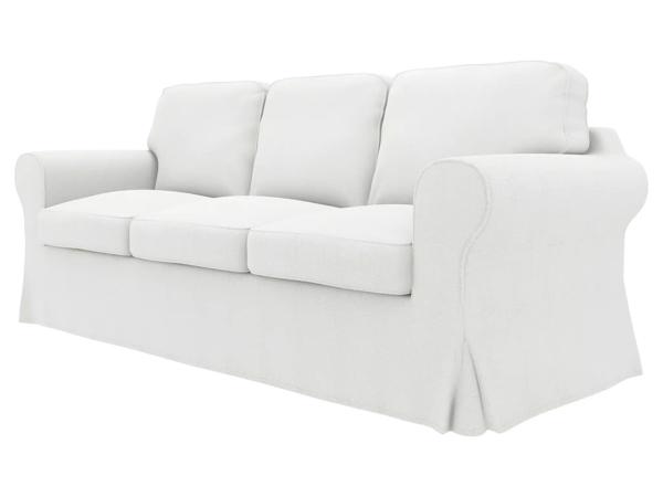 2x HOEZEN voor Ektorp bank IKEA (wit)