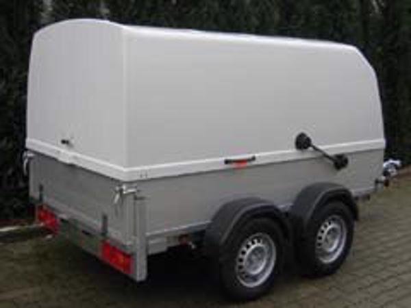 Westfalia aanhanger tendumasser met polyesterkap gesloten