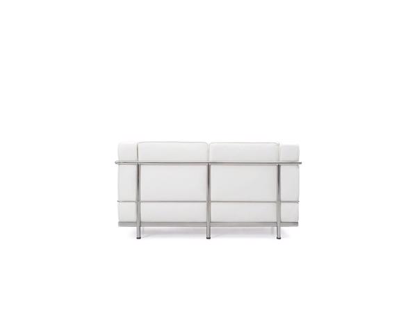 Zetel design Lc2 sofa echt wit leer