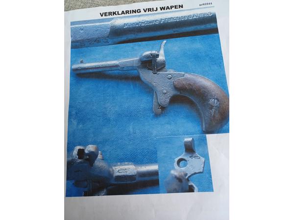 Te koop salon pistool 6mm